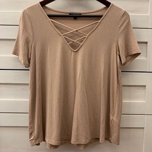 TOPSHOP v-neck blouse